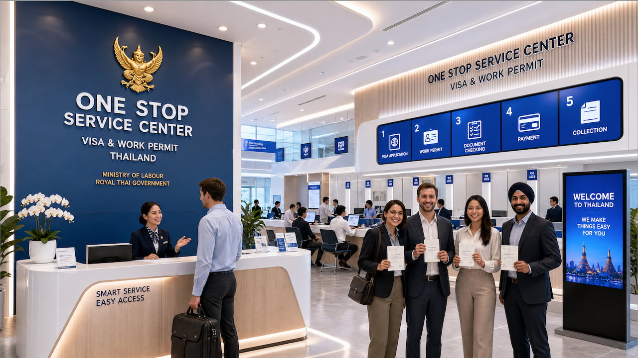 Jobs in Thailand – Links reservierte Berufe nur für Thais  (Holzschnitzerei, Weberei, Tourismus-Guide), rechts erlaubte Tätigkeiten  für Ausländer mit Arbeitserlaubnis (IT, Management, Ingenieurwesen) |  Arbeitserlaubnis Thailand Überblick