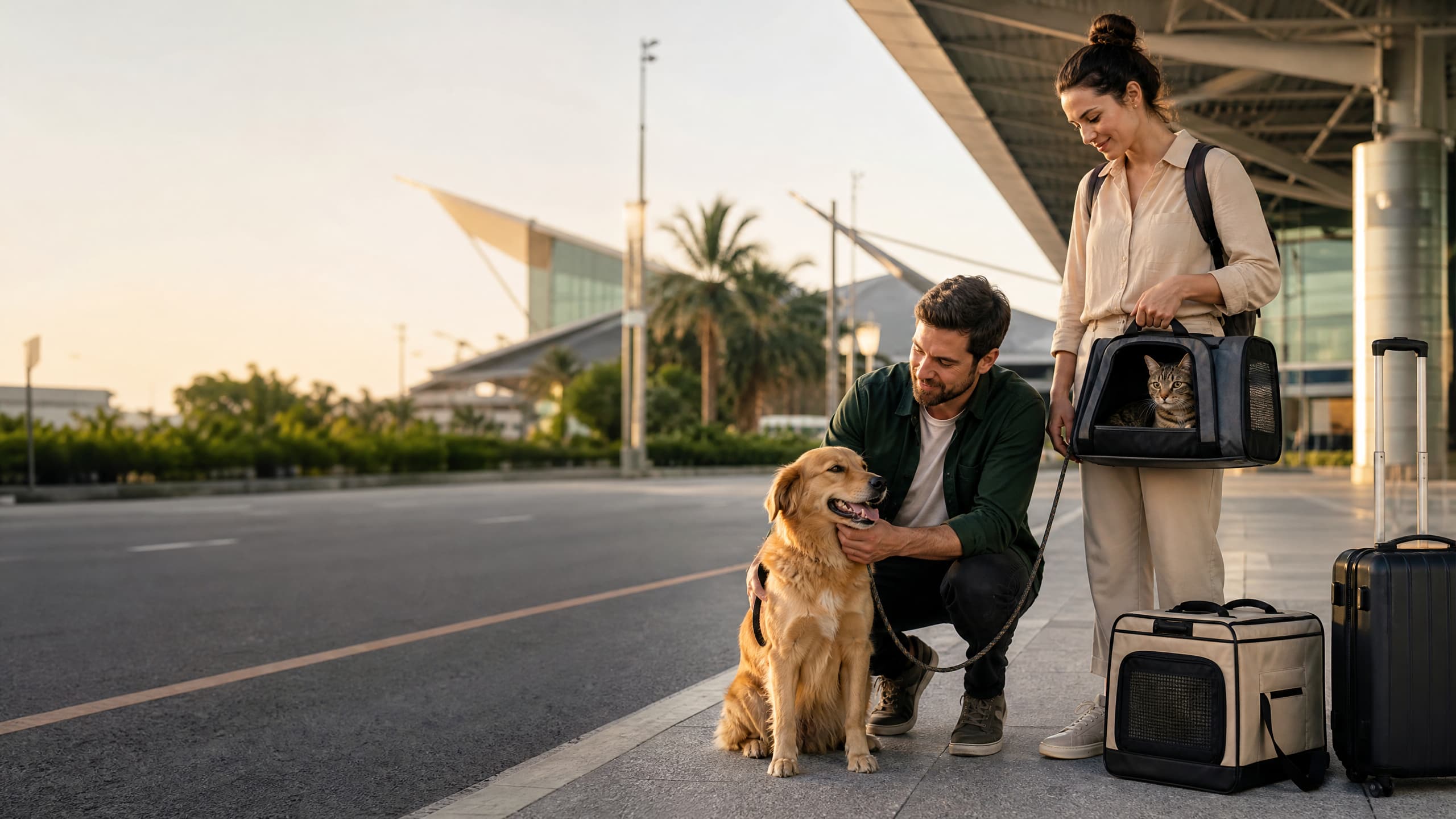 Ankommen mit Hund und Katze in Thailand
