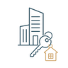 Icon für Immobiliensuche und Hauskauf in Thailand